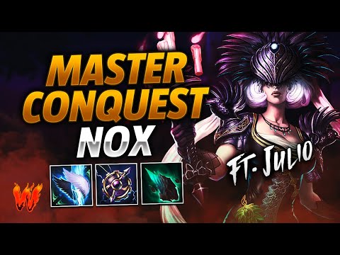 NOX, HAY QUE SER MOLESTO... ft. Julio - Warchi - Smite Master Conquest