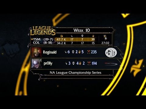 Recap: COL vs TSM - LCS 2013 NA Spring W10D2