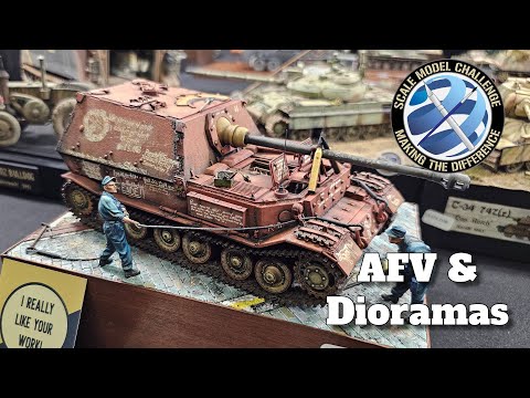 Scale Model Challenge - AFV & Dioramas - 4K - Impressionen - Modellbau Ausstellung - 2025
