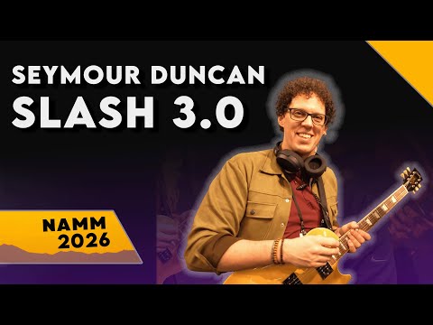 The secret to SLASH's New Tone! - Slash 3.0 Signature Pickups | Seymour Duncan | NAMM 2026