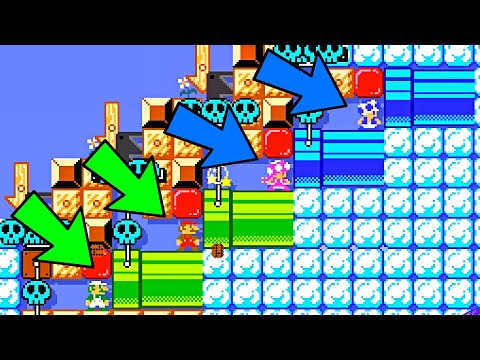 Super Mario Maker 2 Versus Gameplay #57 Bonus Season