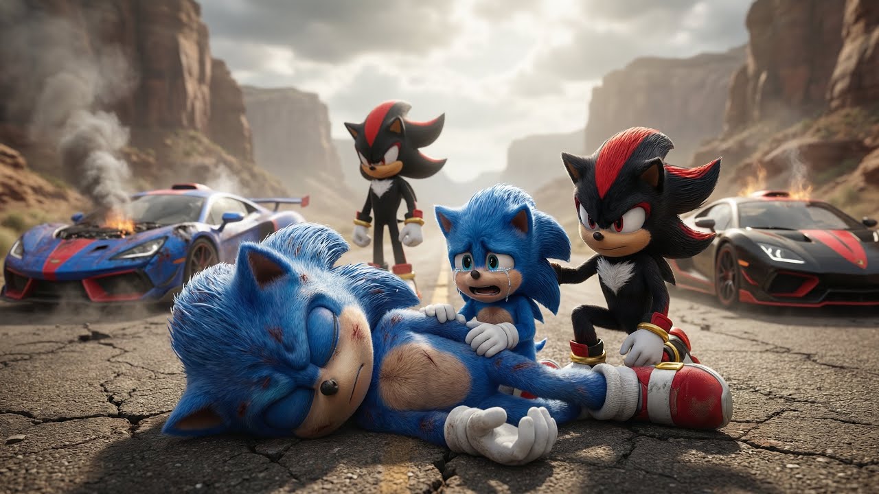 Sonic vs Shadow: The Ultimate racing battle 2026! 💥 (AI Cinematic) 