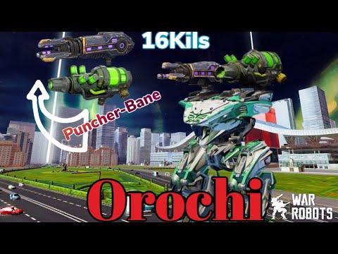 Overpowered Puncher-Bane Orochi | War Robot Gameplay