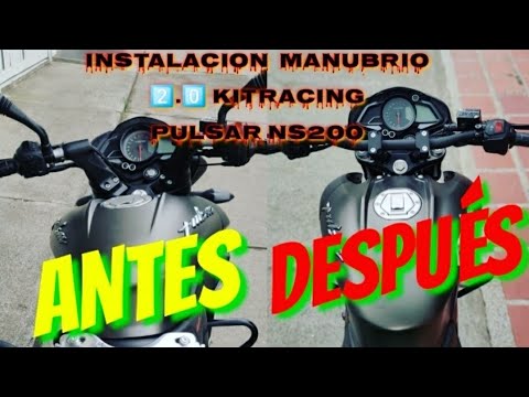 HANDLEBAR INSTALLATION 2.0 KITRACING PULSAR NS 200