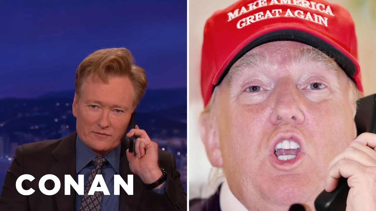 Donald Trump Calls Conan | CONAN on TBS - YouTube