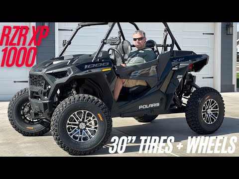 30" Wheel & Tire UPGRADE - 2023 Polaris RZR XP 1000 (Vid #10)