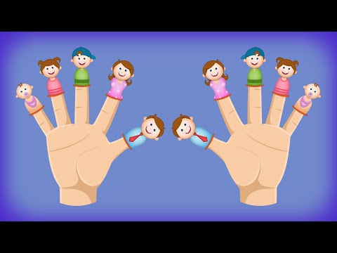 10 Little Fingers Nursery Rhyme | Numbers Rhymes for Children