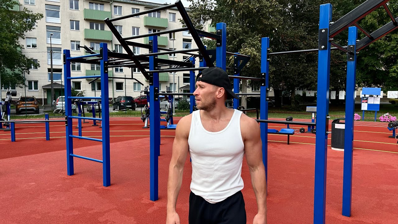 I went to every calisthenics park in Tallinn, Estonia. 55 different parks
