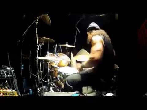 Bobby Rock Drum Solo Excerpt - Sydney, Australia 2013 (w/Lita Ford)