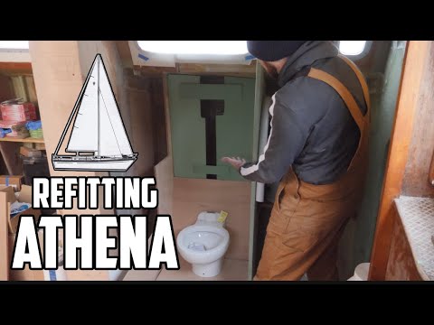 Sail Life - Holding tank, head & gimbaled stove - DIY sailboat refit