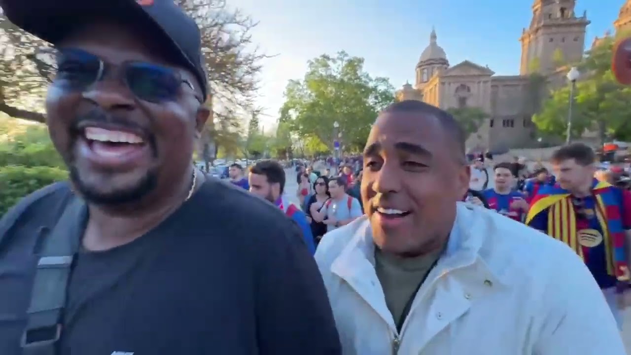 FOMOS À SEMIFINAL DA CHAMPIONS EM BARCELONA!