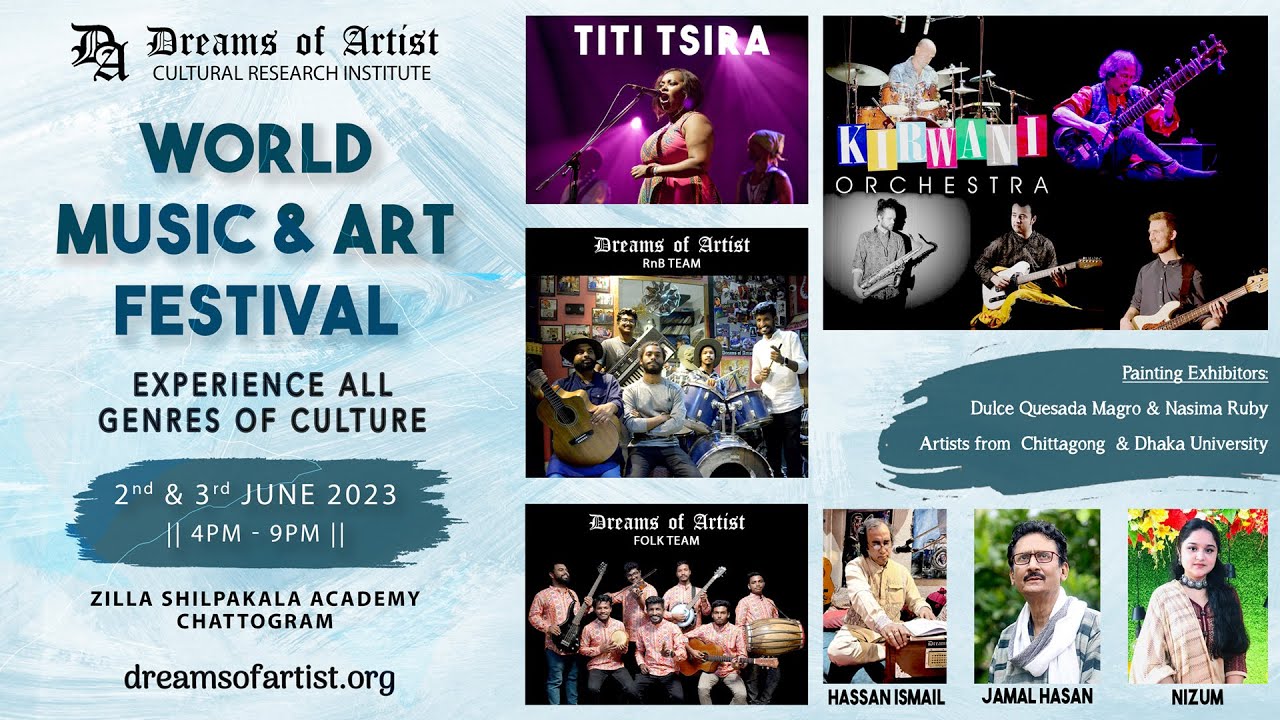 Highlights of World Music & Art Festival 2023 || Dreams of Artist Society