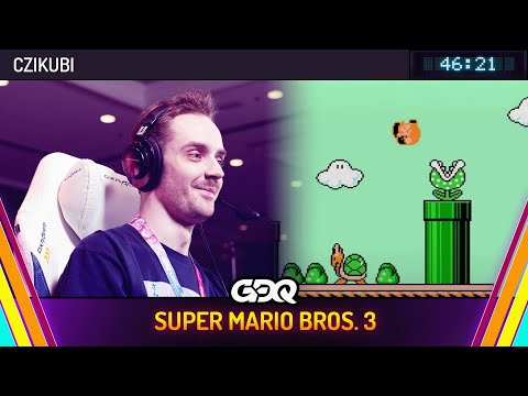 Super Mario Bros. 3 by Czikubi in 46:21 - Summer Games Done Quick 2025
