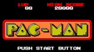 Pac-Man Arcade Game Gameplay from Pac-Man 2 Sega Genesis