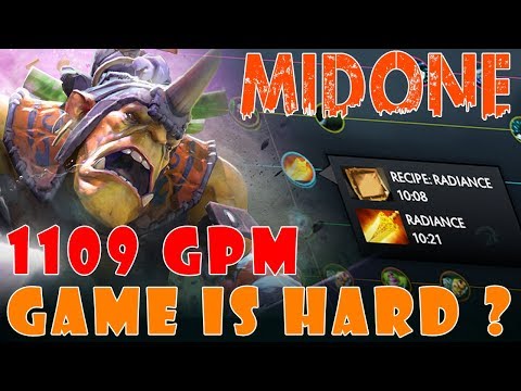 MidOne Alchemist - 10 Mins Radiance - 1109 GPM - Game is Hard ???