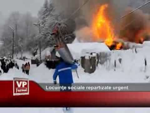 Locuinţe sociale repartizate urgent