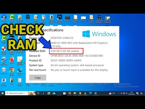 How to Check Your Windows Laptop s RAM