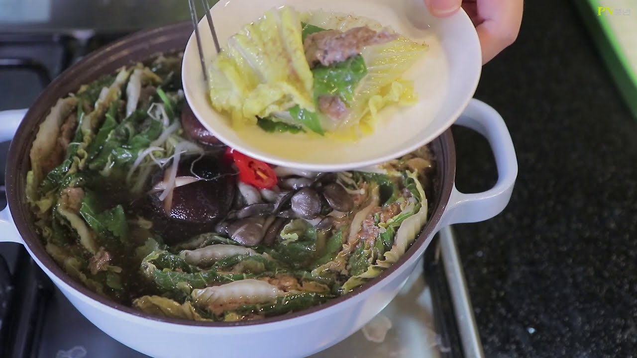 RECIPE Nấu lẩu Nabe bằng nồi Ceramic chống dính hiệu POONGNYUN (PN) BNPT BY https://bepnhatoi.com/