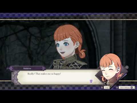 Annette at the Goddess Tower (All Dialogue Options) | Fire Emblem: Three Houses