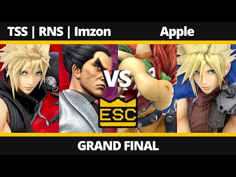 ESC 83 - Grand Final - TSS | RNS | Imzon (Cloud, Kazuya) Vs. Apple (Bowser, Cloud) - SSBU Tournament