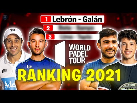 ASÍ ES EL RANKING 2021 WORLD PADEL TOUR *POSICIONES NUEVAS PAREJAS* – el4Set