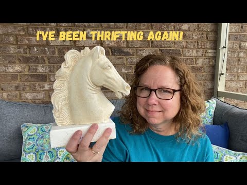 I've been Thrifting Again Haul! Thrifting in Hidden Treasures!