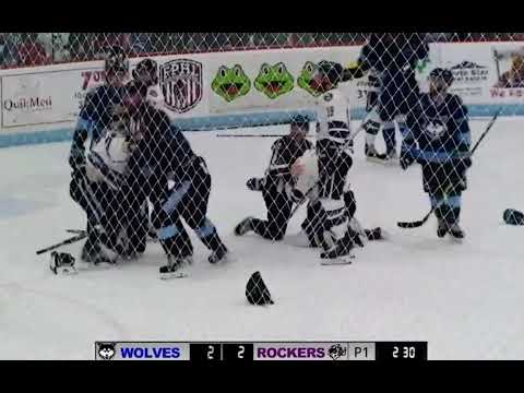 Rockers Brawl at Watertown