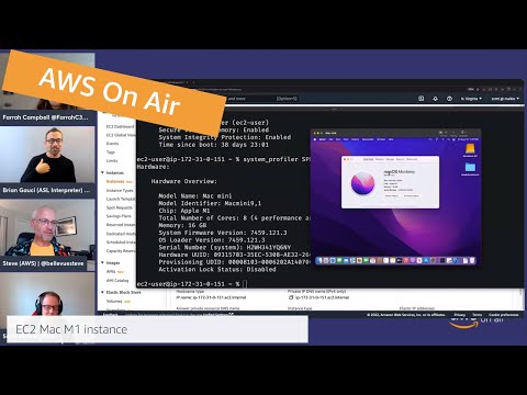 AWS On Air ft: EC2 M1 Mac instances GA Tier 1
