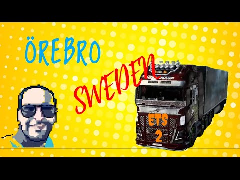 Euro Truck Simulator 2   -  Let's Drive to Örebro ( Sweden )