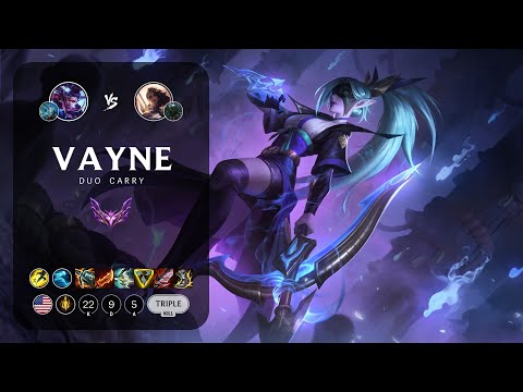 Vayne ADC vs Samira - NA Master Patch 14.1