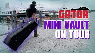 Video thumbnail for Gator MiniVault Dual Guitar Case on TOUR! by Perfecto De Castro