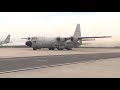 Het vertrek van de parachutisten vanaf Eindhoven Airport