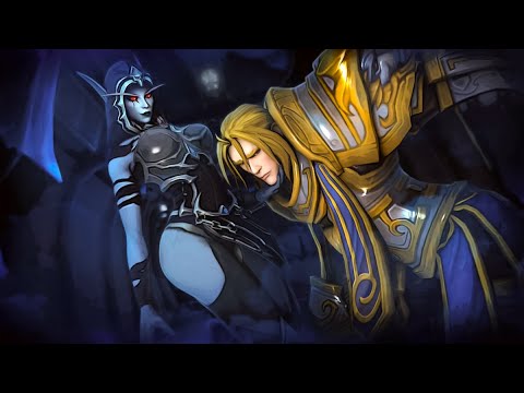 Anduin and Sylvanas Farewell