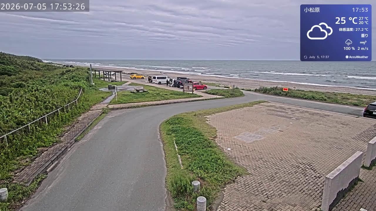 Live webcam view of Omotehama Coast Beachfront View