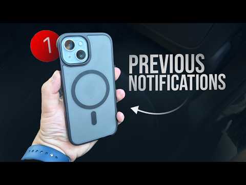 How to See Previous Notifications iPhone (explained)