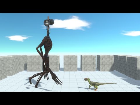 SIREN HEAD vs ALL UNITS ARBS Mod Animal Revolt Battle Simulator