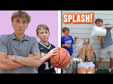 ICE BUCKET CHALLENGE if you miss a trick shot!