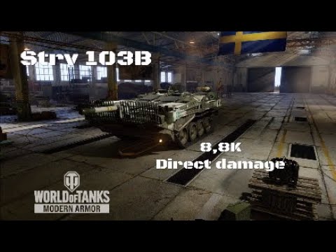 Strv 103B in Risco del dragón: THIS IS HOW 8 THOUSAND DAMAGE IS DONE WITHOUT MOVING | World of Tanks