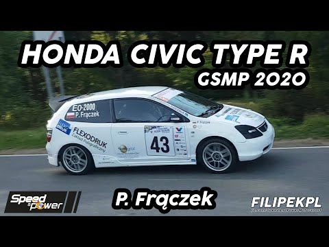 🔥HONDA CIVIC TYPE R HILLCLIMB! Paweł Frączek (GSMP 2020) Action by Speed & Power