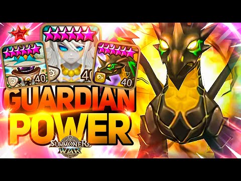 Guardian TURN CYCLE TEAM with Elsharion, Tablo and Jamire - Summoners War