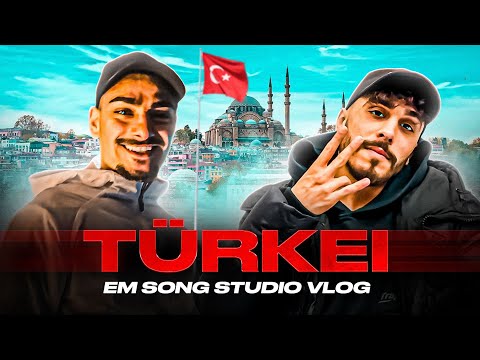 CALI & ALI471 MACHEN DEN TÜRKEI EM SONG 😍🇹🇷 STUDIO SESSION VLOG