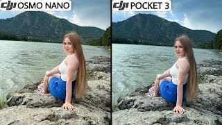 DJI Osmo Nano VS DJI Osmo Pocket 3 | Camera Test & Comparison