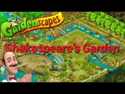 Shakespeare Garden | Area 16 Day 1 | Playrix Gardenscapes