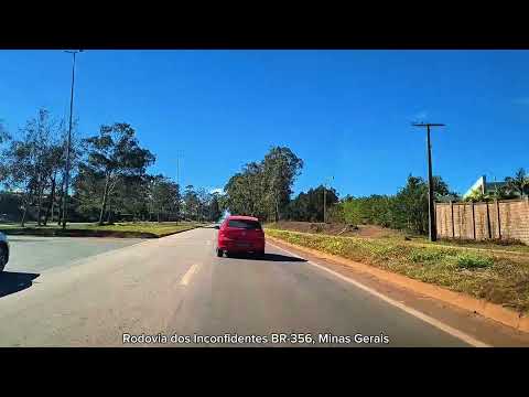 Rodovia dos Inconfidentes BR-356, Minas Gerais