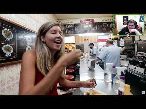 CASIMIRO REAGE: PROVANDO AS 3 COMIDAS DE RUA FAVORITAS DO CAZÉ (RIO4FUN)