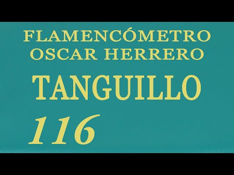 Metrónomo Flamenco - Tanguillo 116 - Flamencómetro Oscar Herrero