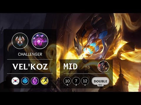 Vel'Koz Mid vs Twisted Fate - KR Challenger Patch 9.23