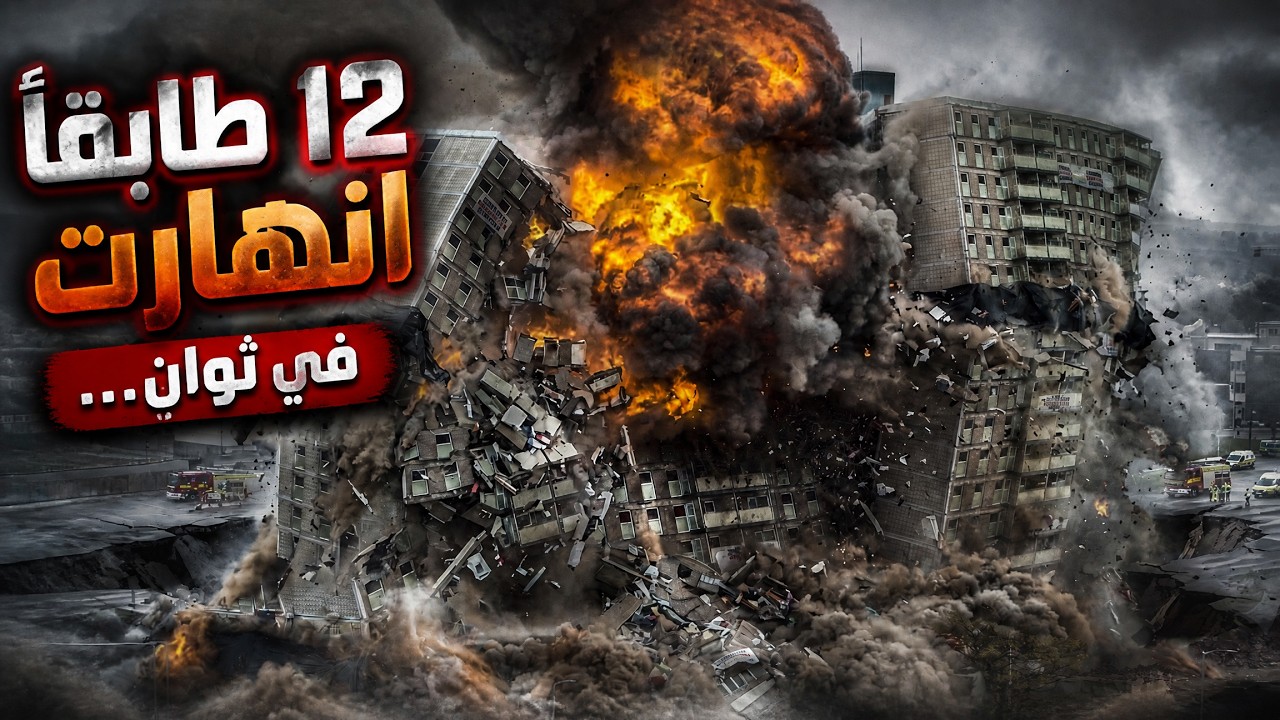 انهار في ثوانٍ بلا أي تحذير… كيف سقط برج شامبلين وقتل 98 شخصًا؟