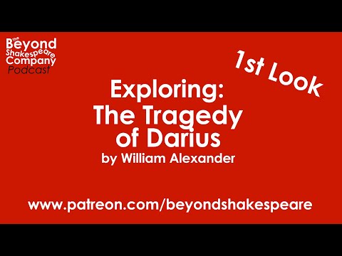 Darius (Beyond Shakespeare, webcam, 2021)