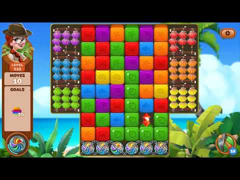 Lost Island: Blast Adventure - Level 513 (No Boosters) HD